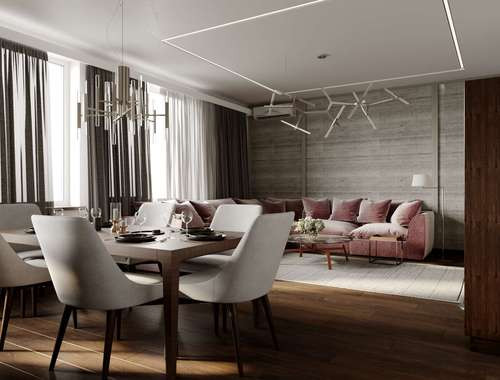 Квартира 162 м² на Серебристом бульваре