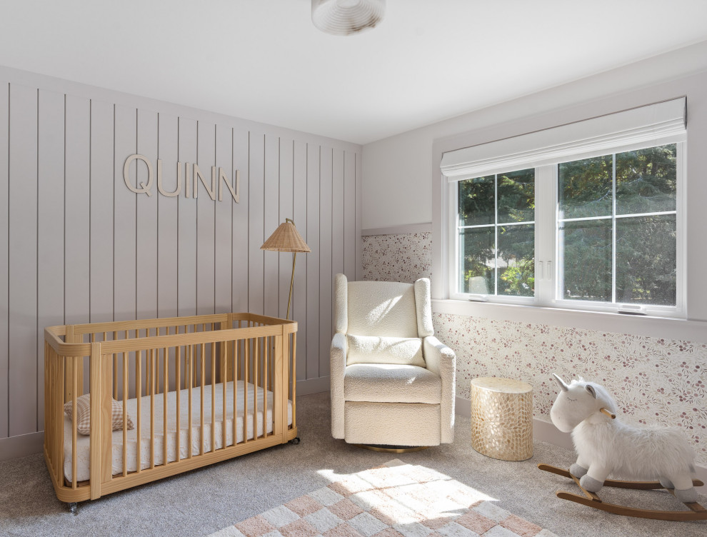 Nursery with Board and Batten Wall