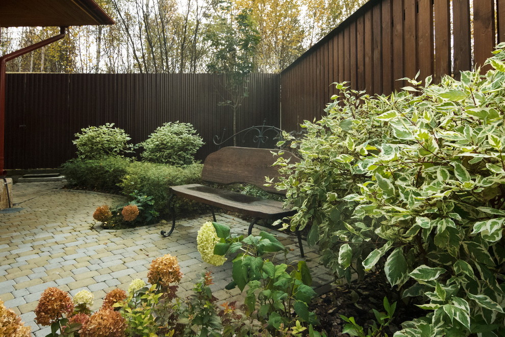 Внутренний дворик таунхауса