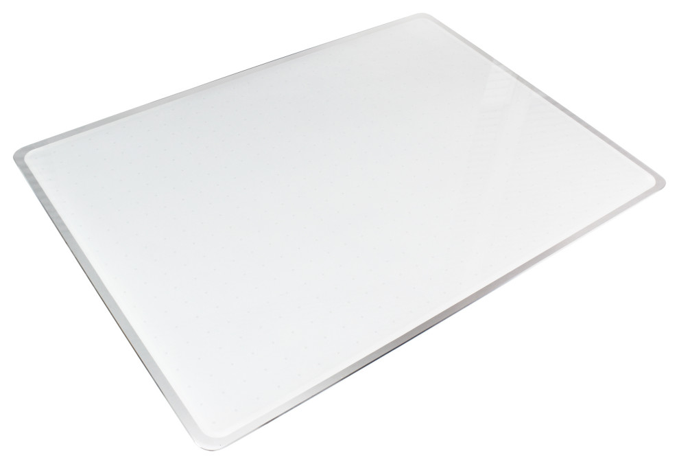 Viztex Glacier White MultiPurpose Grid Glass Dry Erase Board 17"x23