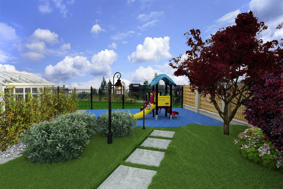 Ландшафтный проект 10 соток