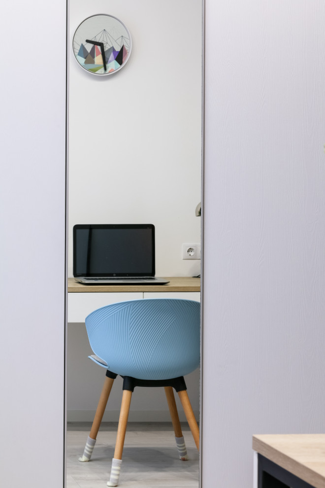 Квартира для молодой студентки. Спальня.