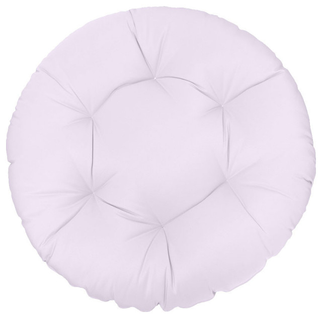 AD107 44"x6" Round Papasan Ottoman Cushion 10 Lbs Fiberfill Polyester