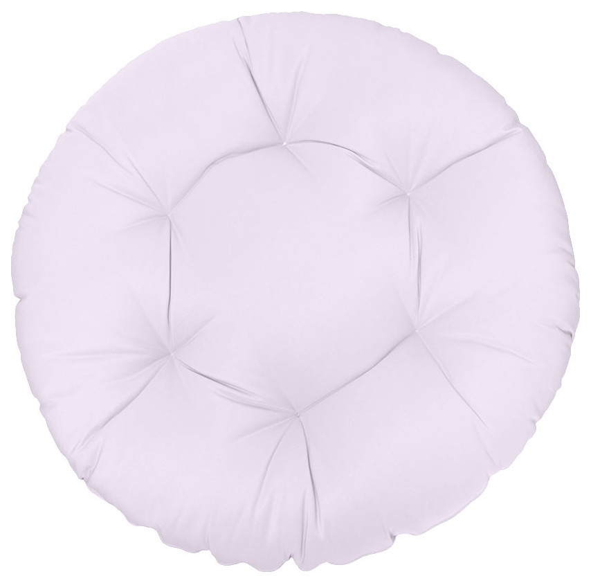 AD107 44"x6" Round Papasan Ottoman Cushion 10 Lbs Fiberfill Polyester
