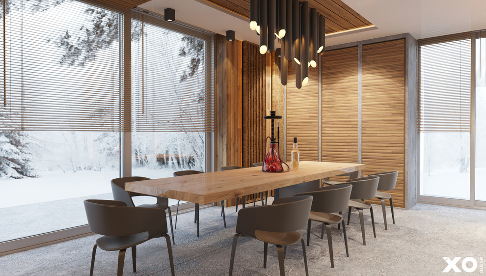 Luxury interior in 216 m2