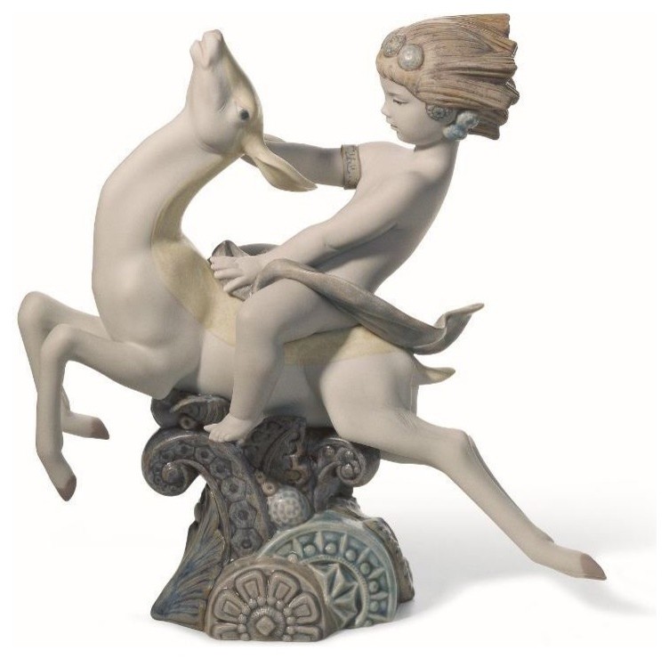 Lladro Life Impulse Porcelain Figure