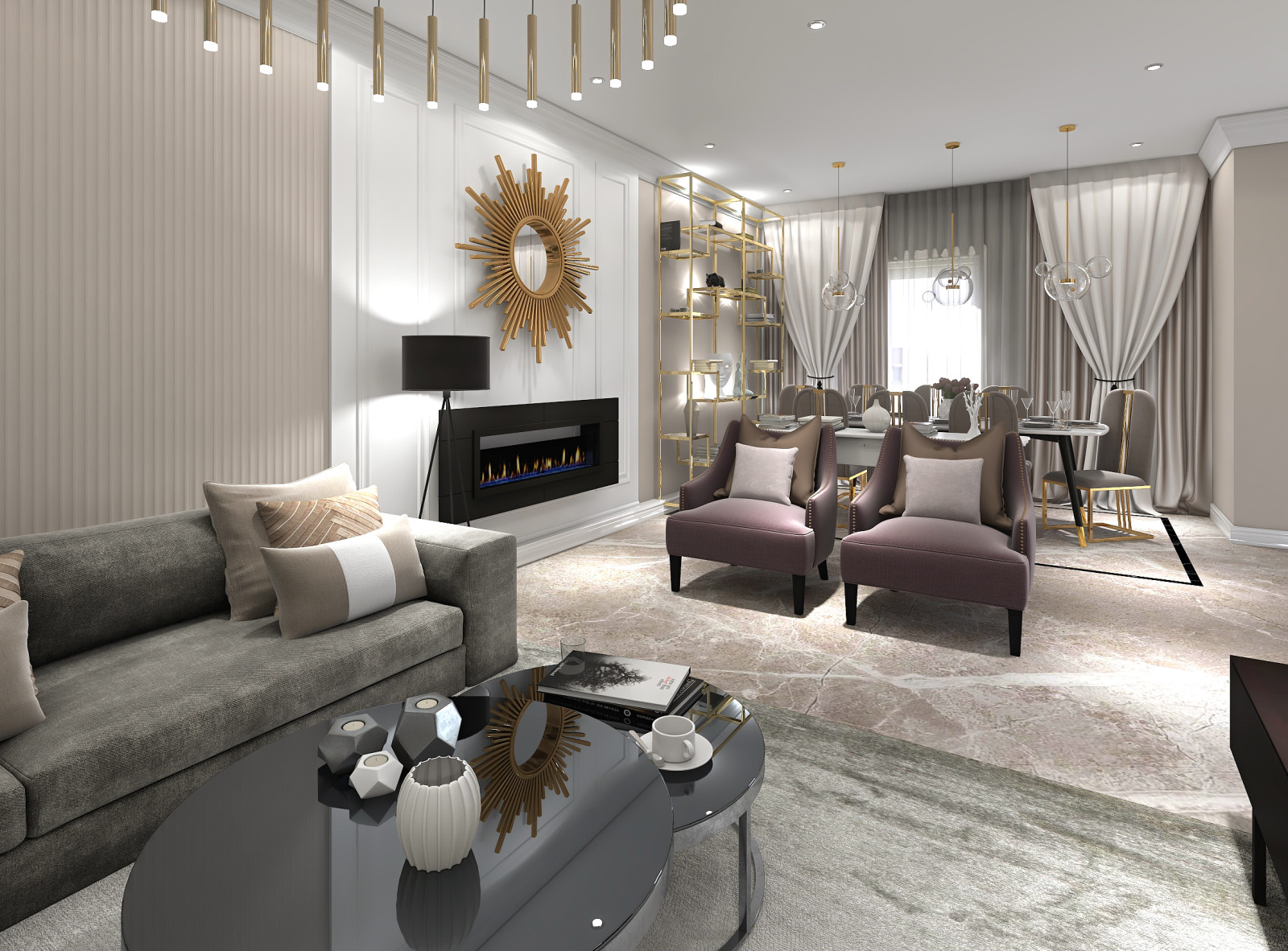 Гостиная (разные варианты)