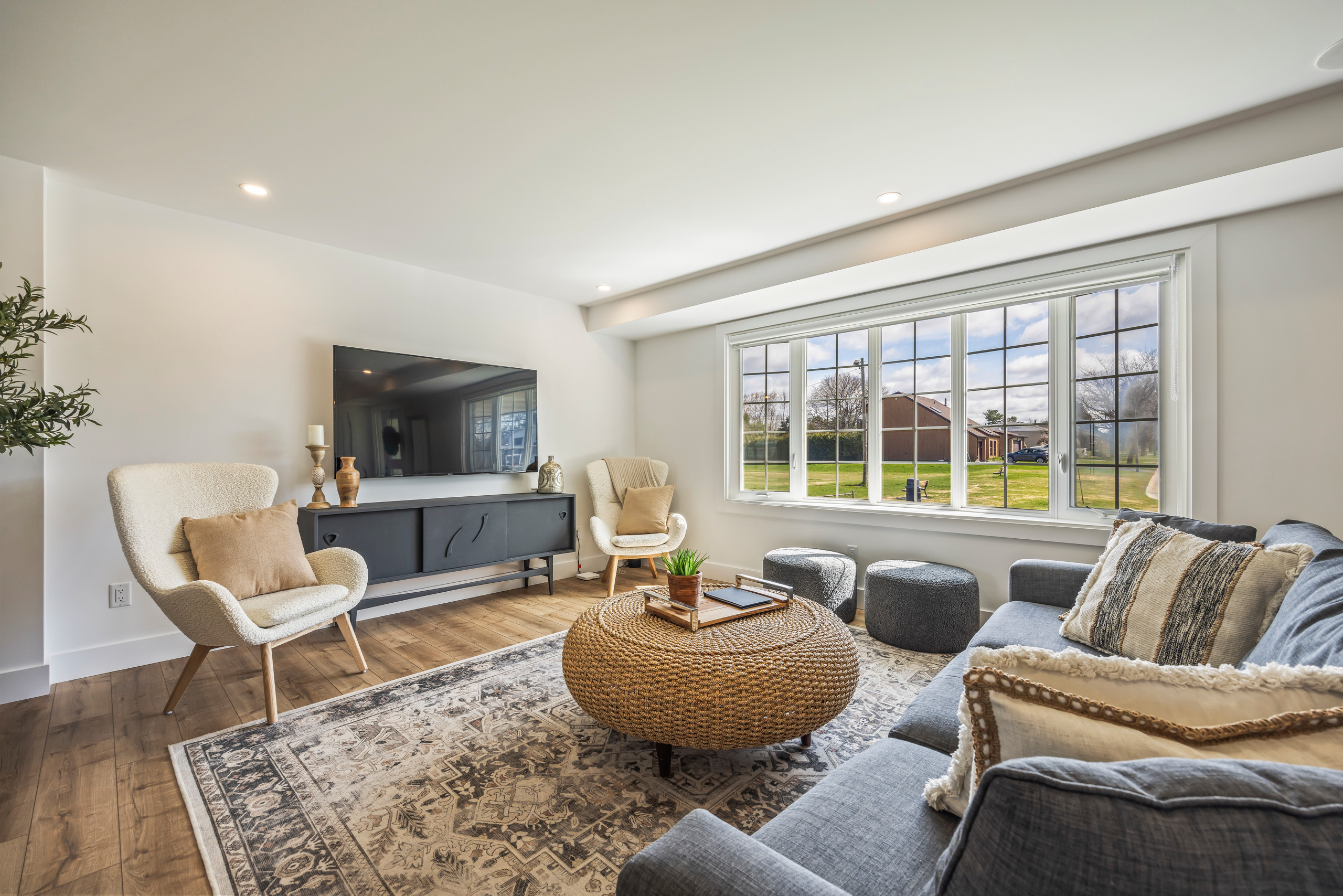 Modern Farmhouse Living Room Remodel