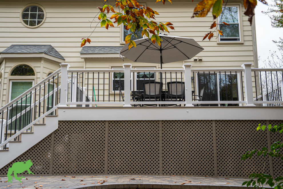 Fairfax Station Low Maintenance Deck & Patio