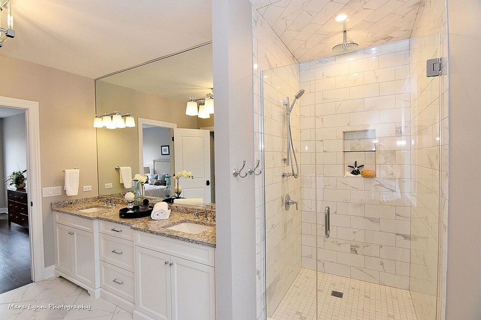 Bathroom - transitional bathroom idea in Chicago