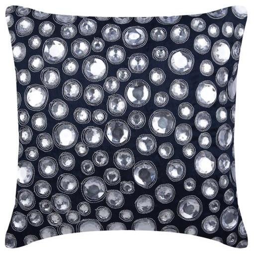 navy pillow covers 20x20