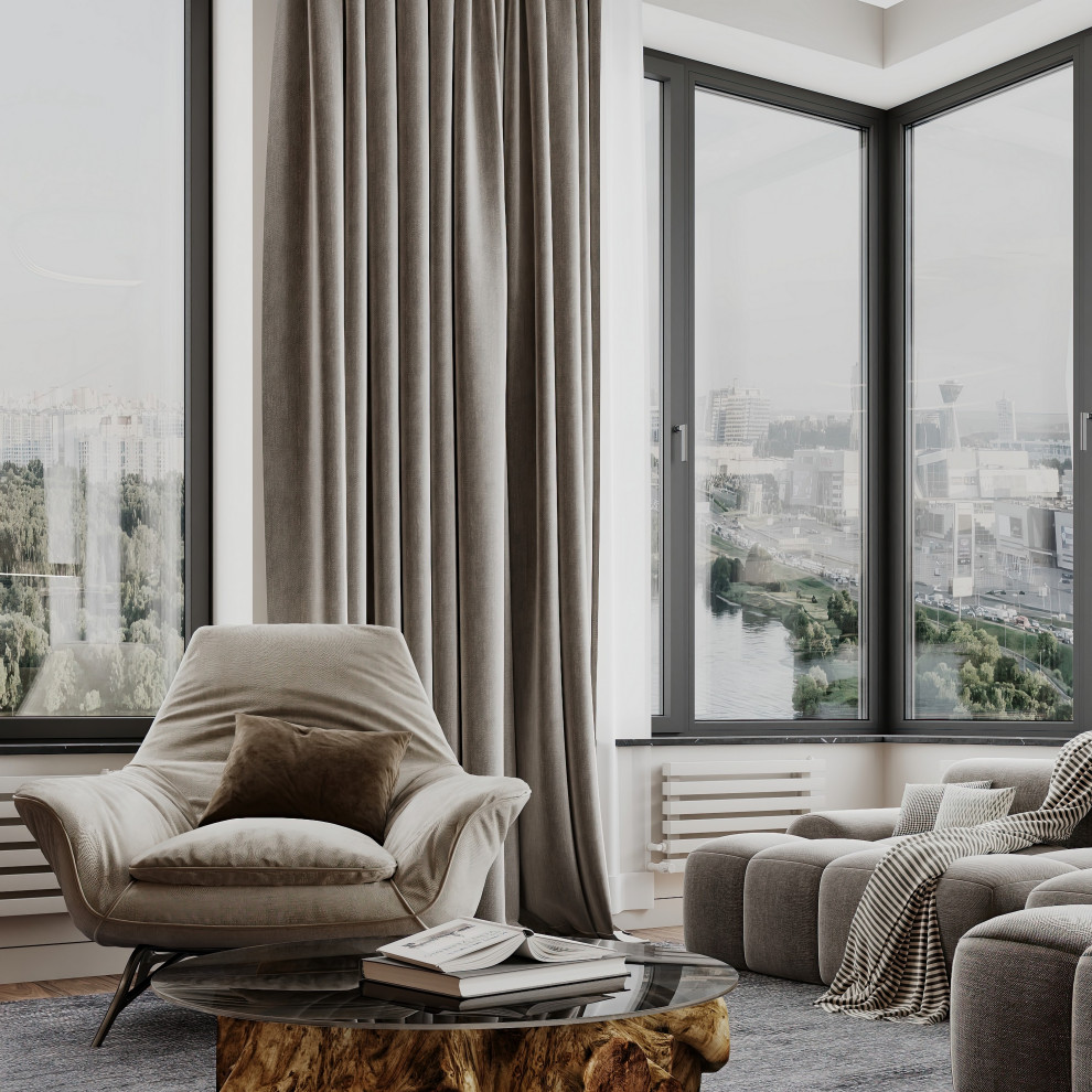 Дизайн и ремонт квартиры в ЖК West Garden - Элегантный минимализм