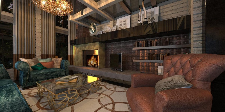 Деревянный дом 500 кв.м.