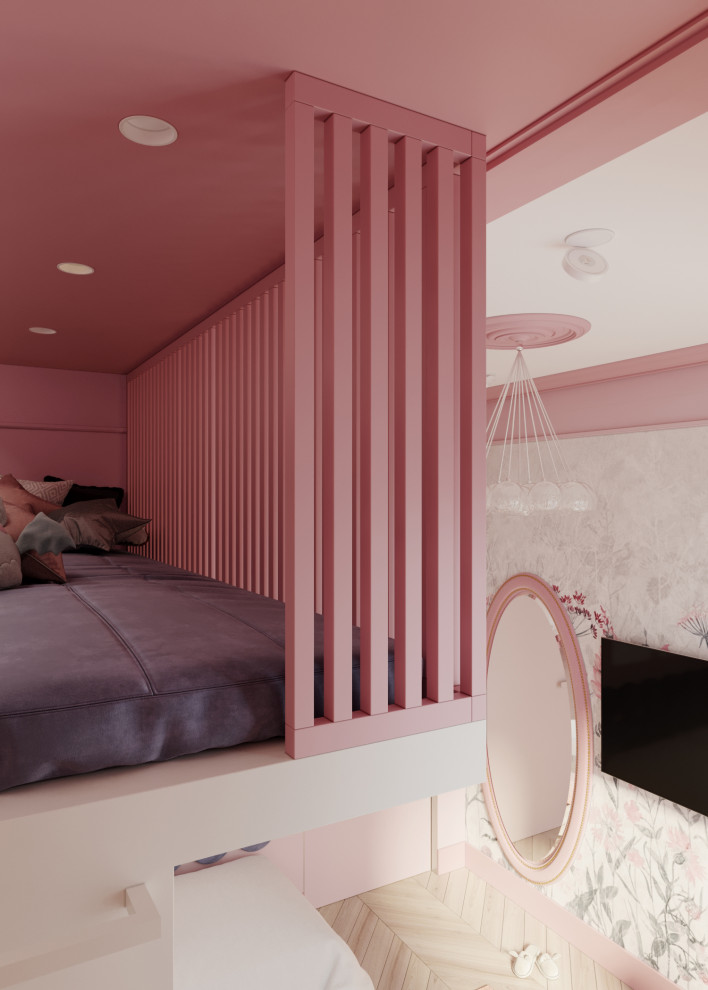 Чернично-розовая детская