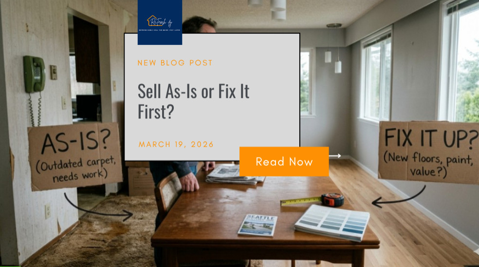 sell as-is or fix it first before selling?