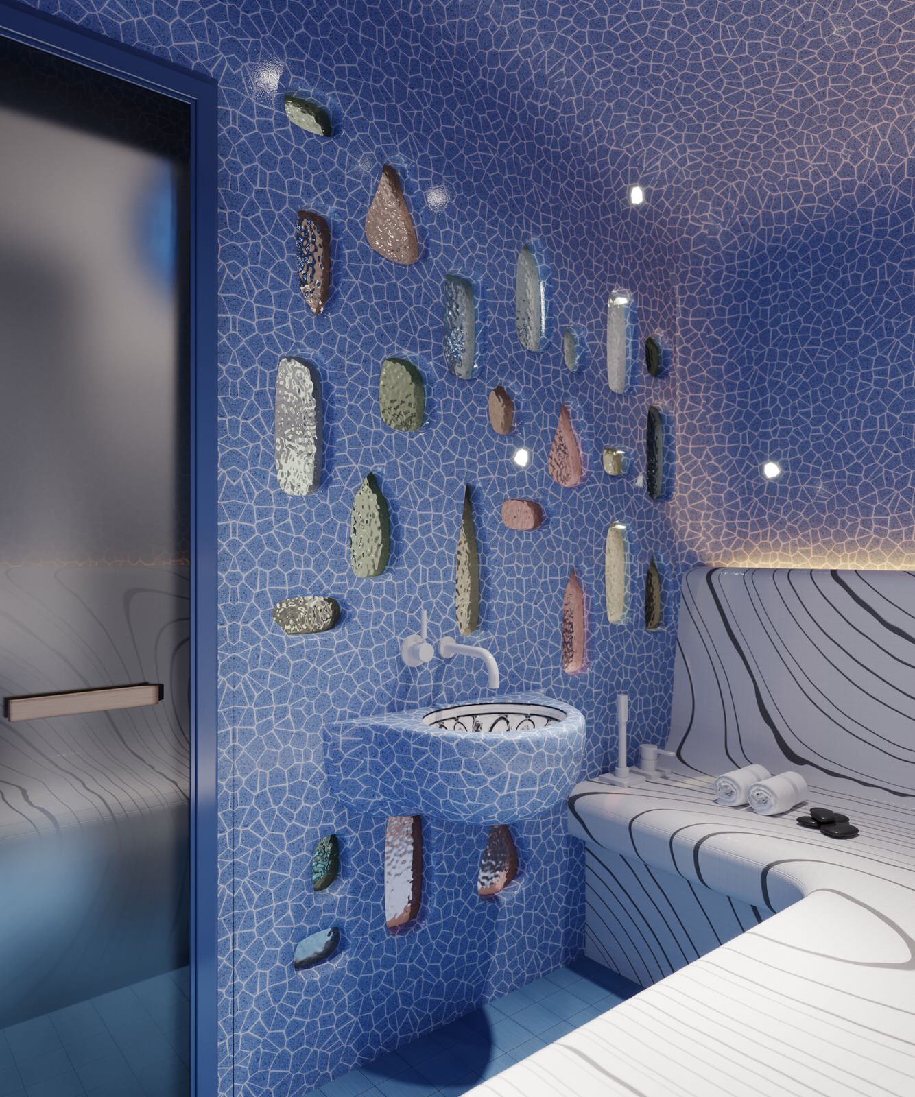 Хамам. Квартира в ЖК "Ангелово"