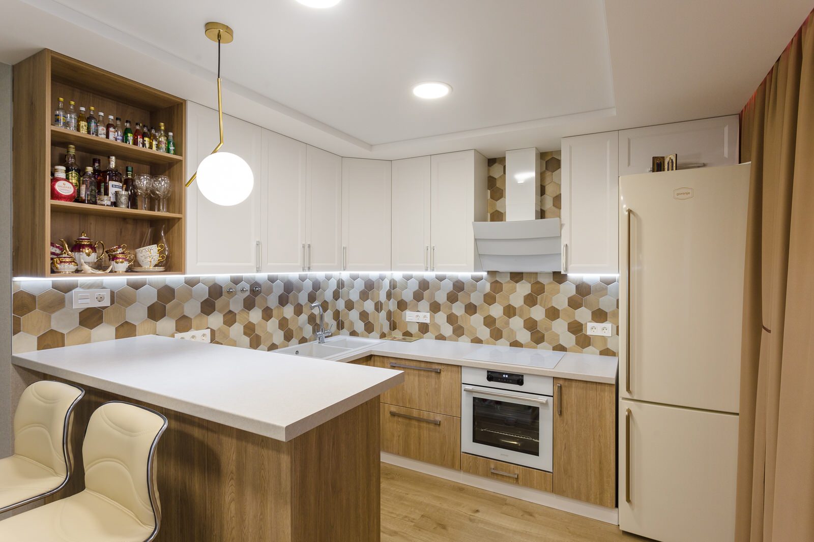 Капитальный ремонт 3-х комнатной квартиры, 100 м², ЖК «Символ»