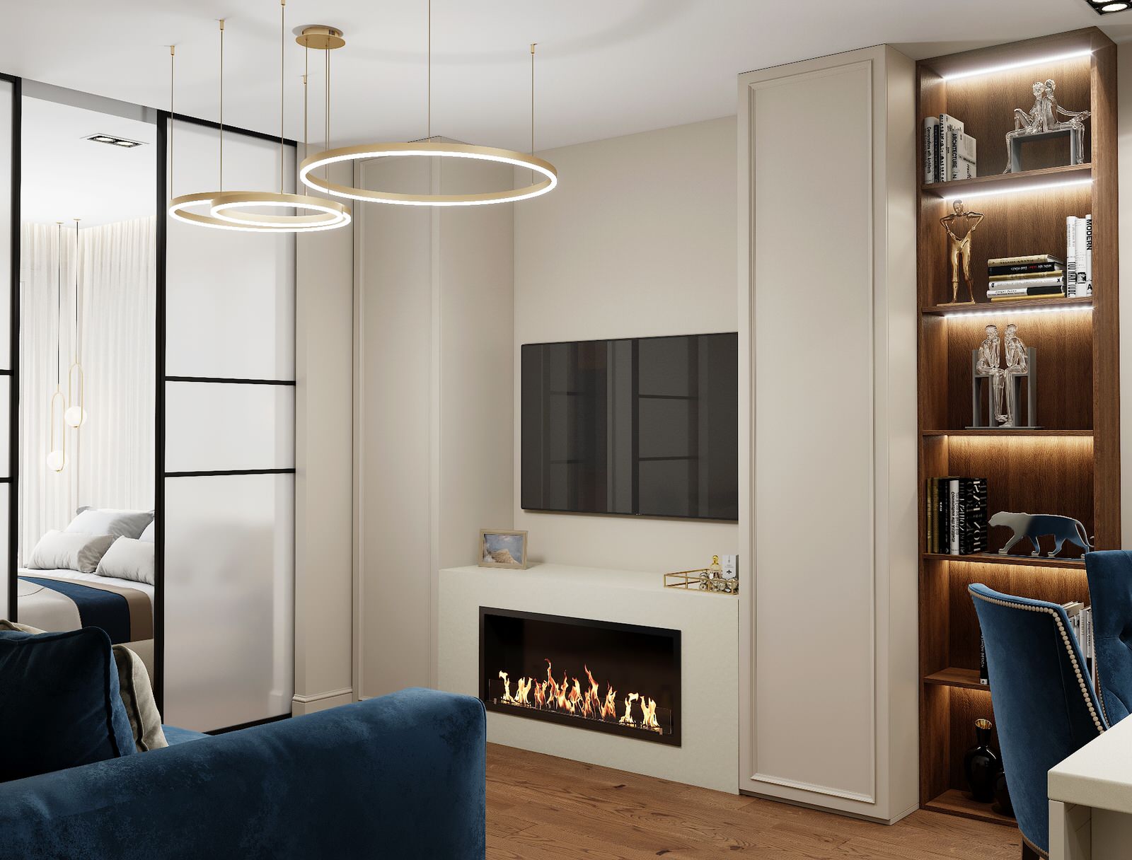 Кухня-гостиная