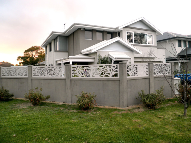 Decorative Screen Fence Panel Inserts Modern Perth By Gsn