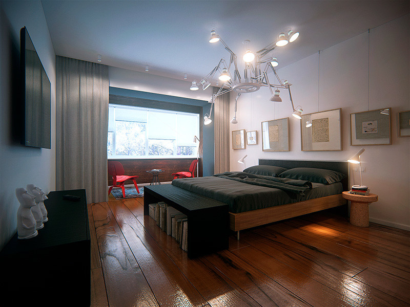 Холостяцкий лофт