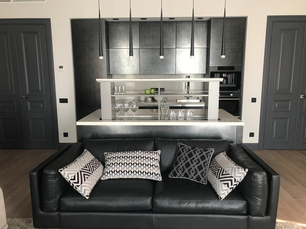 Мужской строгий интерьер