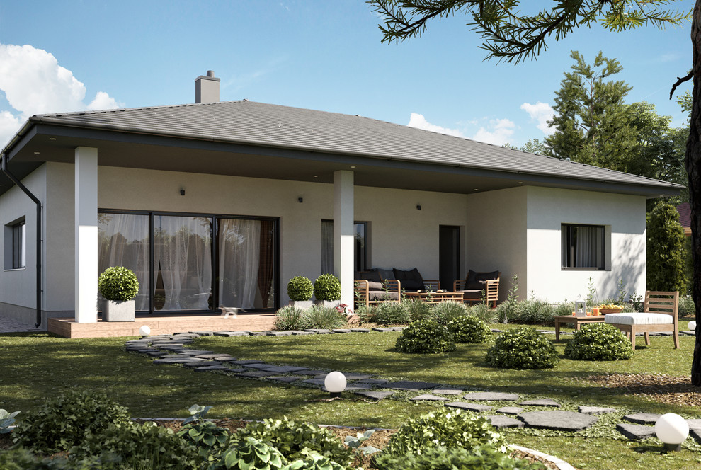 Визуализация бунгало в Чехии