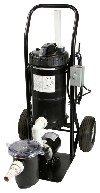 Portable Pool Filter System Mini Vac 1 Hp Generates 50 Gpm Portable Pool Filter System Mini Vac 1 Hp Generates 50 Gpm