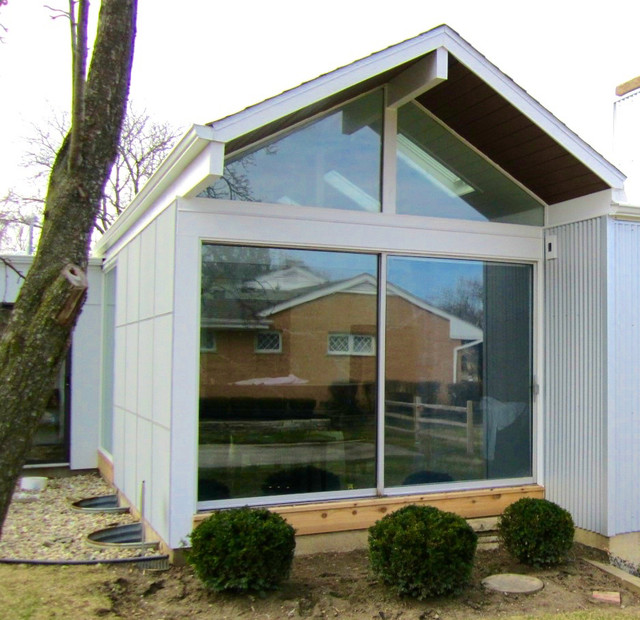 Modern/Contemporary Home, Park Ridge, IL Marvin Ultimate Windows & Hardie Siding contemporary-exterior