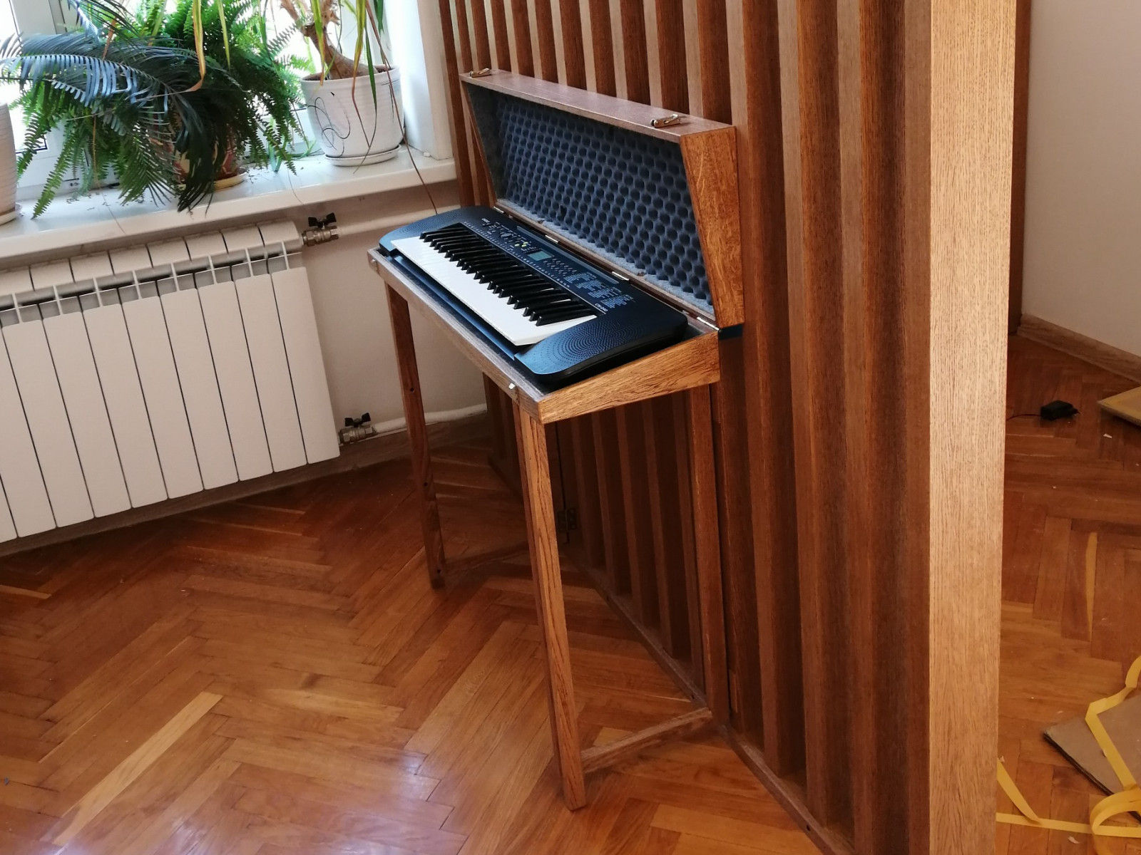 Реечная перегородка