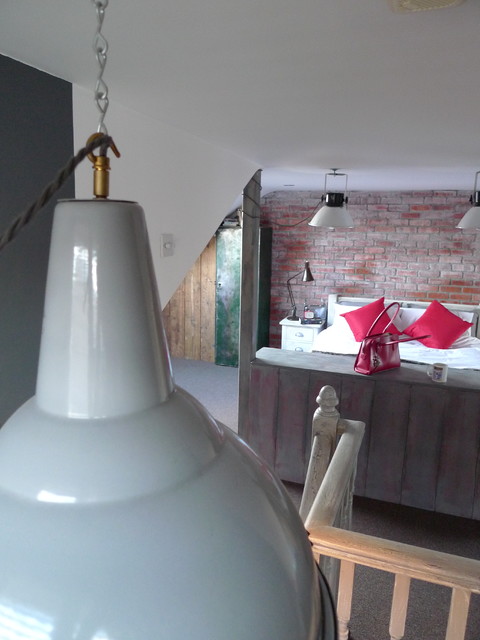 Loft conversion rustic-hall