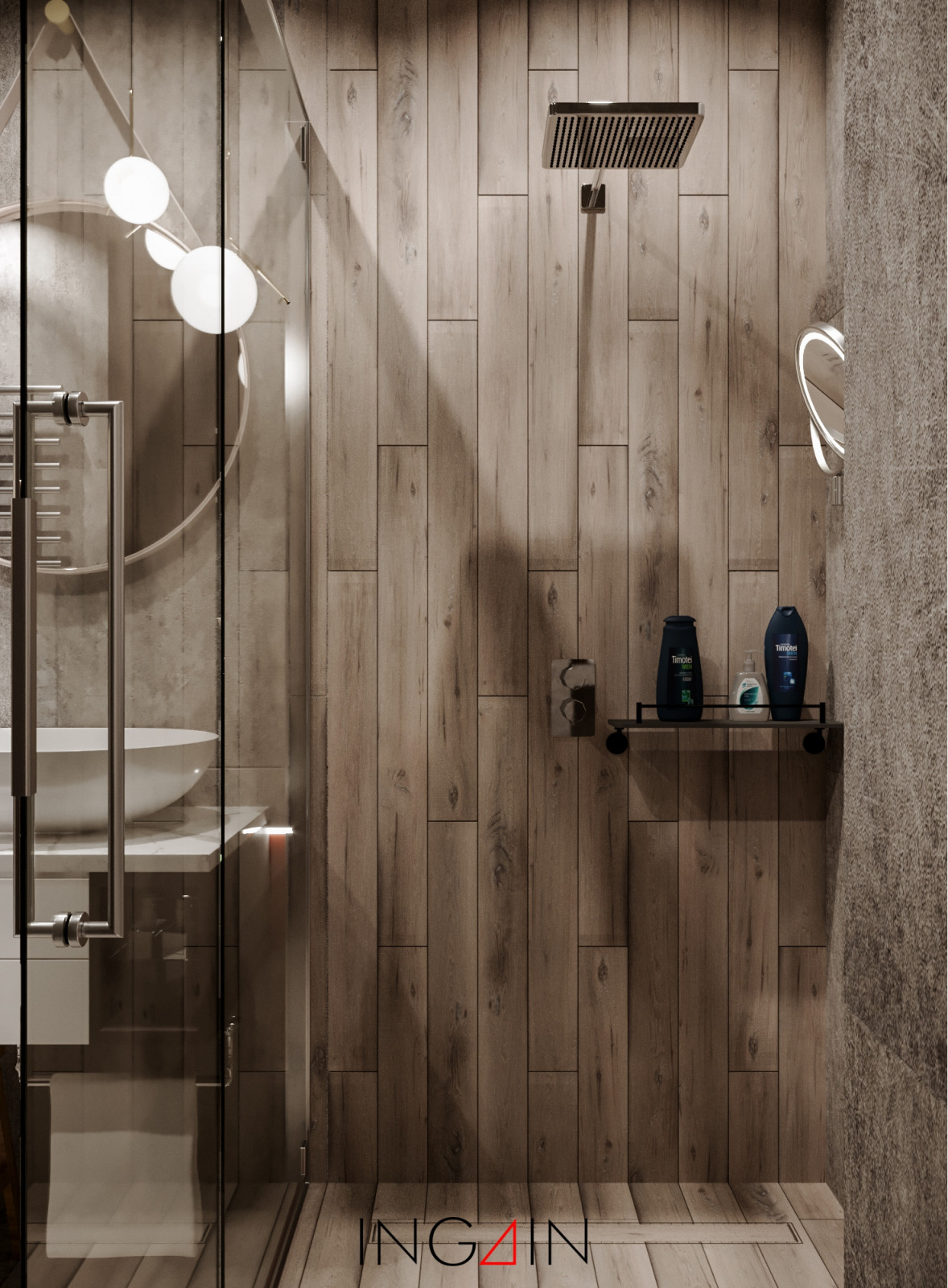 Санузел с душем