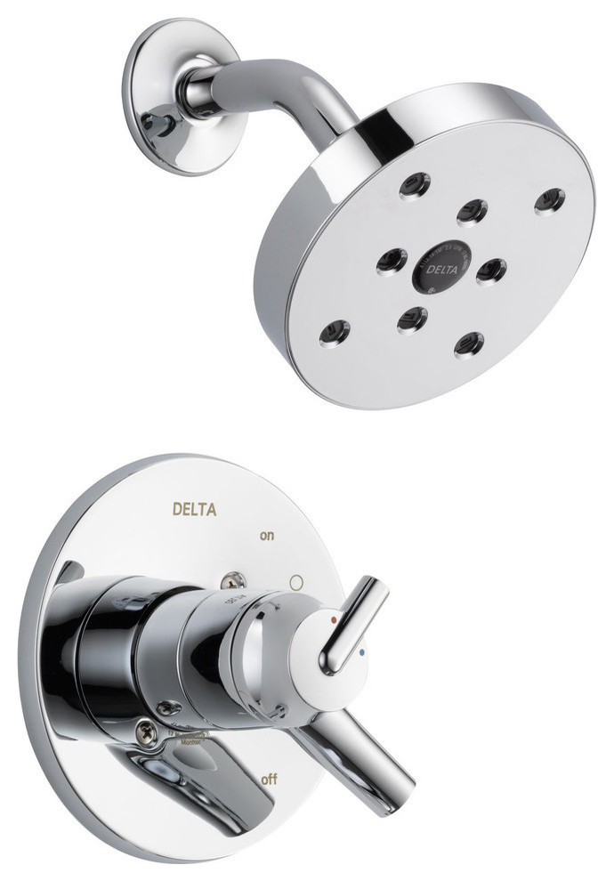 Delta Trinsic Monitor 17 Series H2okinetic Shower Trim Contemporary Showerheads And Body Sprays By The Stock Market