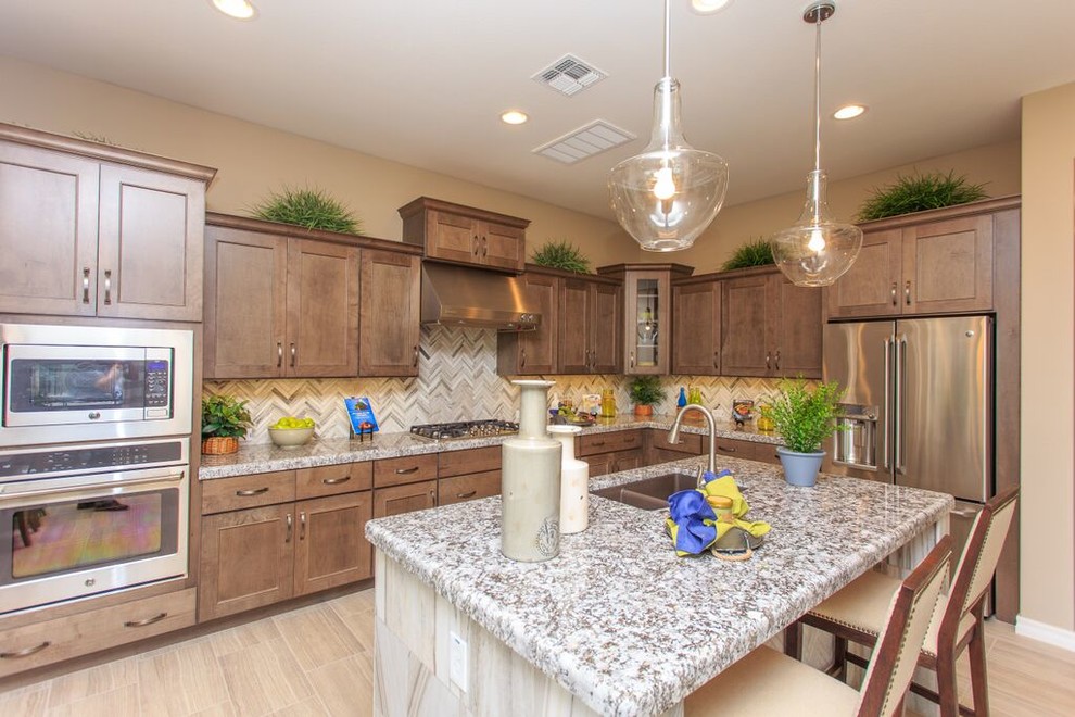 Inspiration for a transitional kitchen remodel in Phoenix