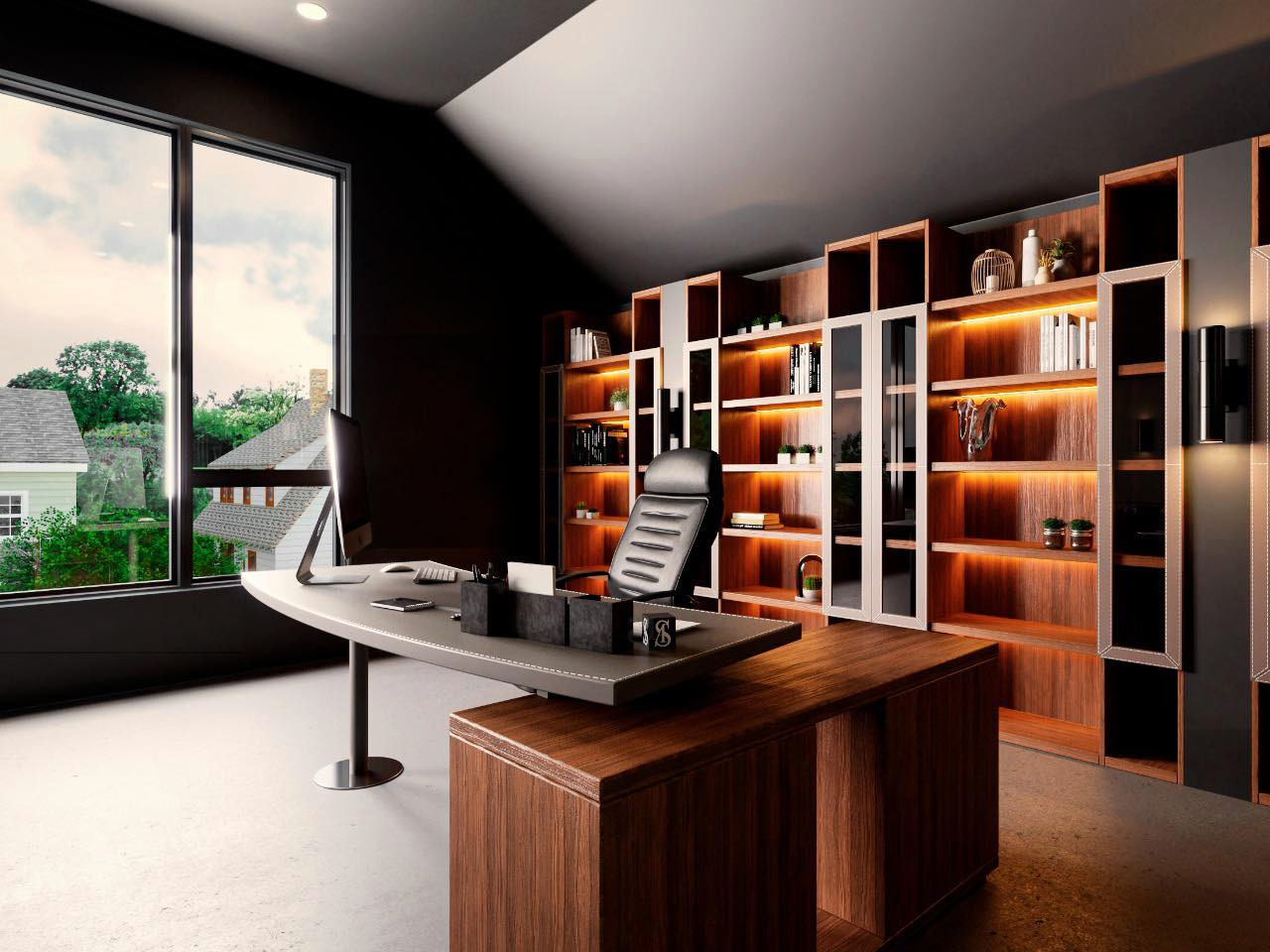 Luxury Home Office Carignan