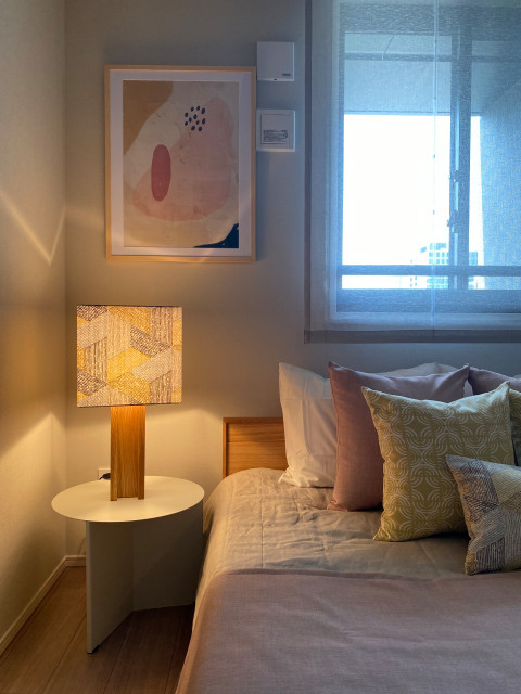 Osaka City skandinavisch-schlafzimmer
