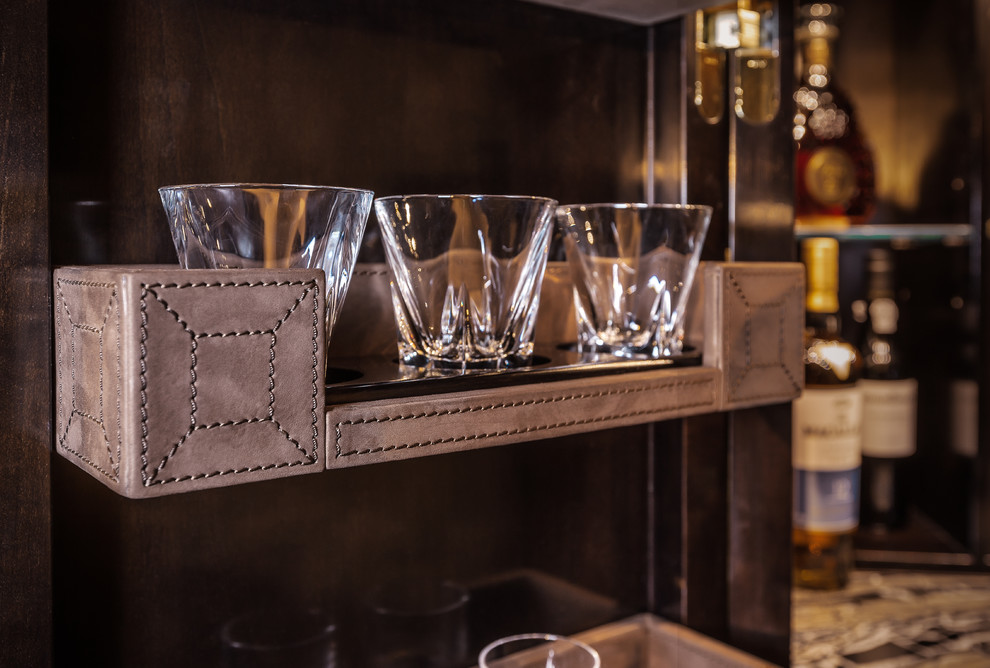 Квартира в темном стиле