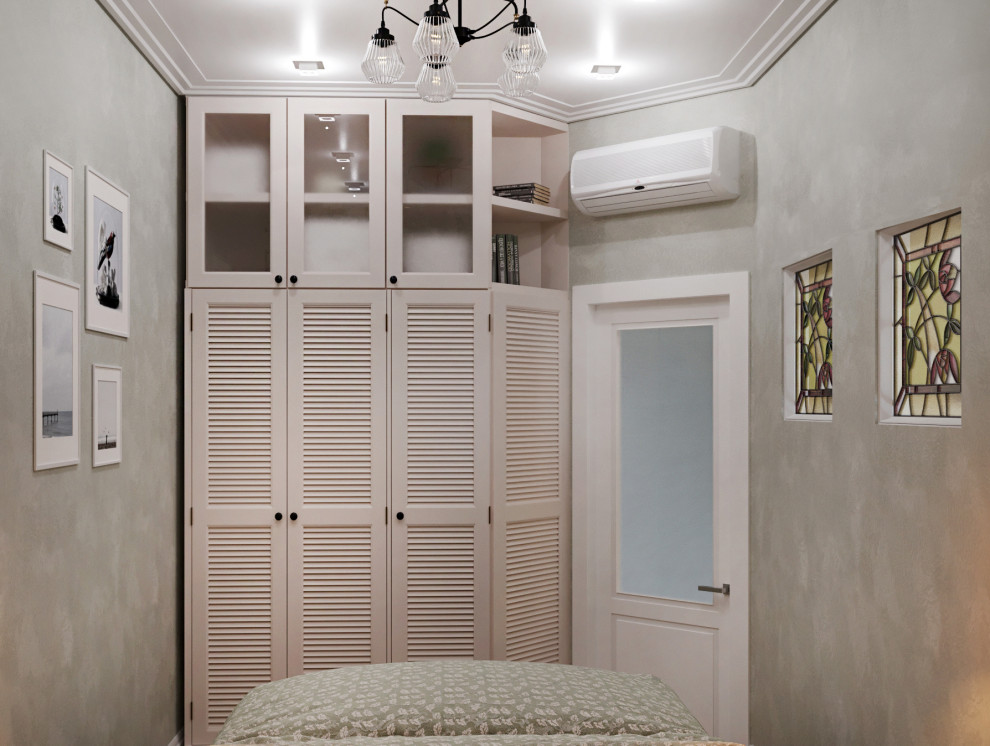 Дизайн проект квартиры общей площадью 56 кв.м в стиле "Прованс"