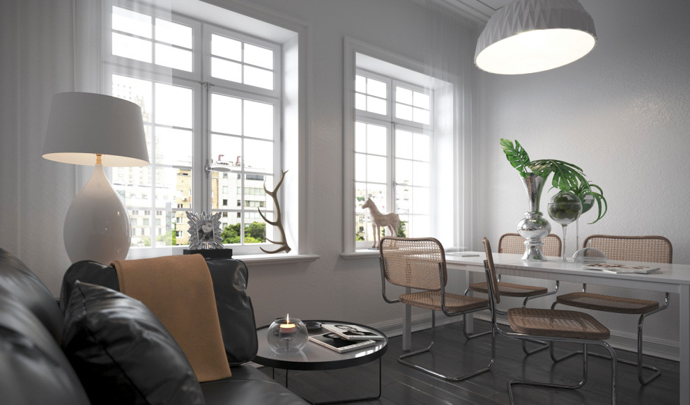 Лаконичный интерьер без эмоций