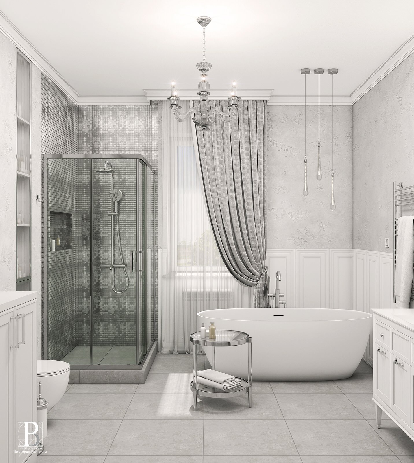 Ванная и Кухня для частного дома г. Пятигорск, ул. Инженерная