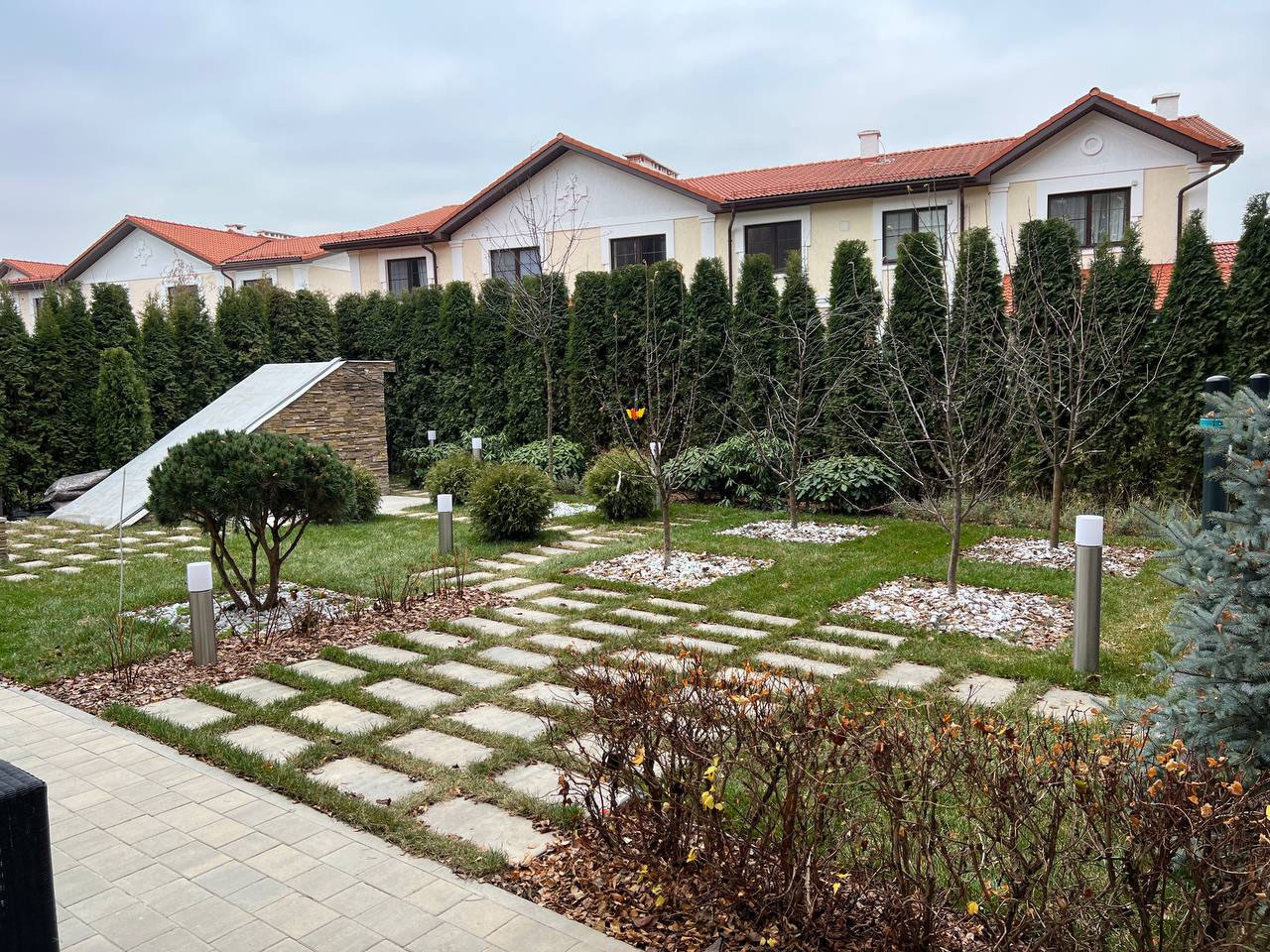 Сады осенью