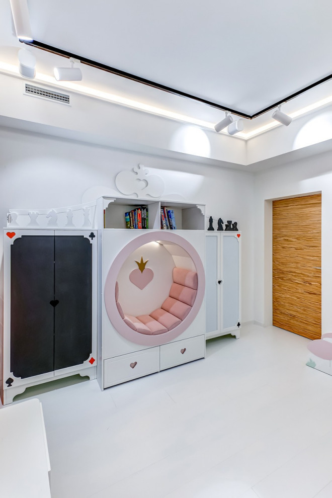 Дизайн-интерьер детской комнаты в стиле "Алиса в стране чудес"