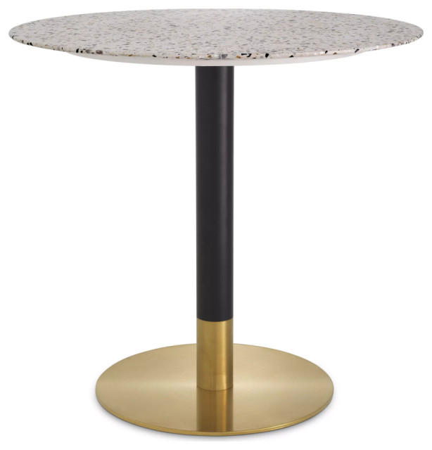 Modern Terrazzo Dining Table Eichholtz Trevor Contemporary Dining