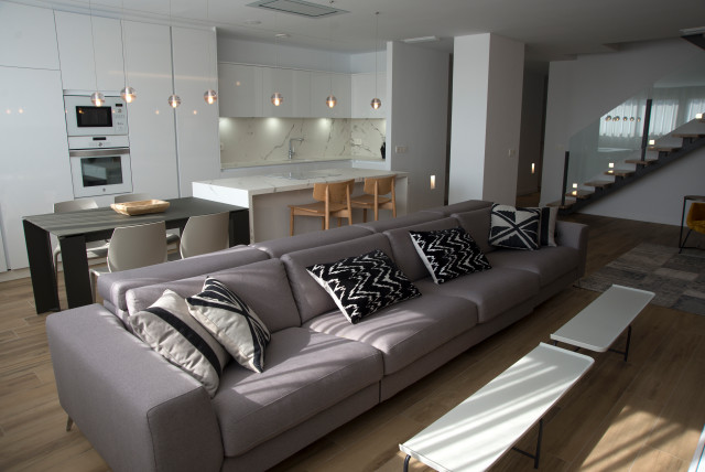 Sal&oacute;n moderne-dagligstue