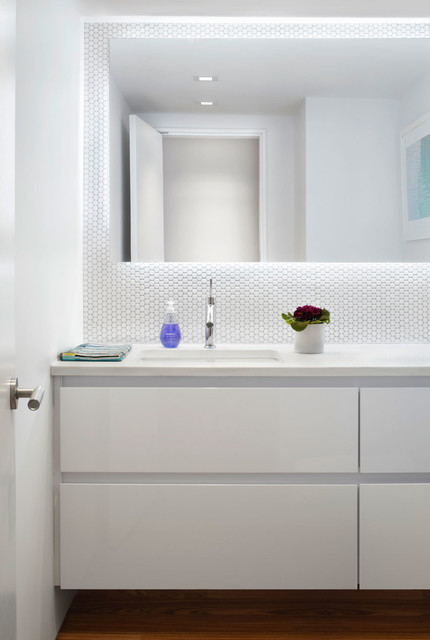 Studio Duplex modern-gaestetoilette