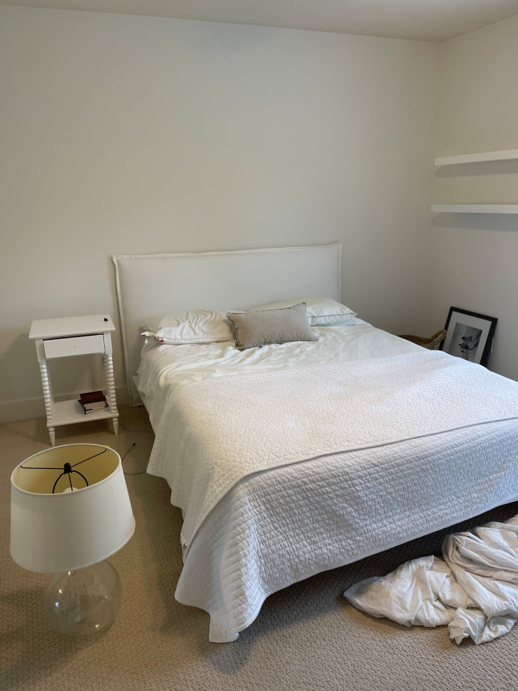 Ideas on what to do with this guest bedroom? I like a clean look.