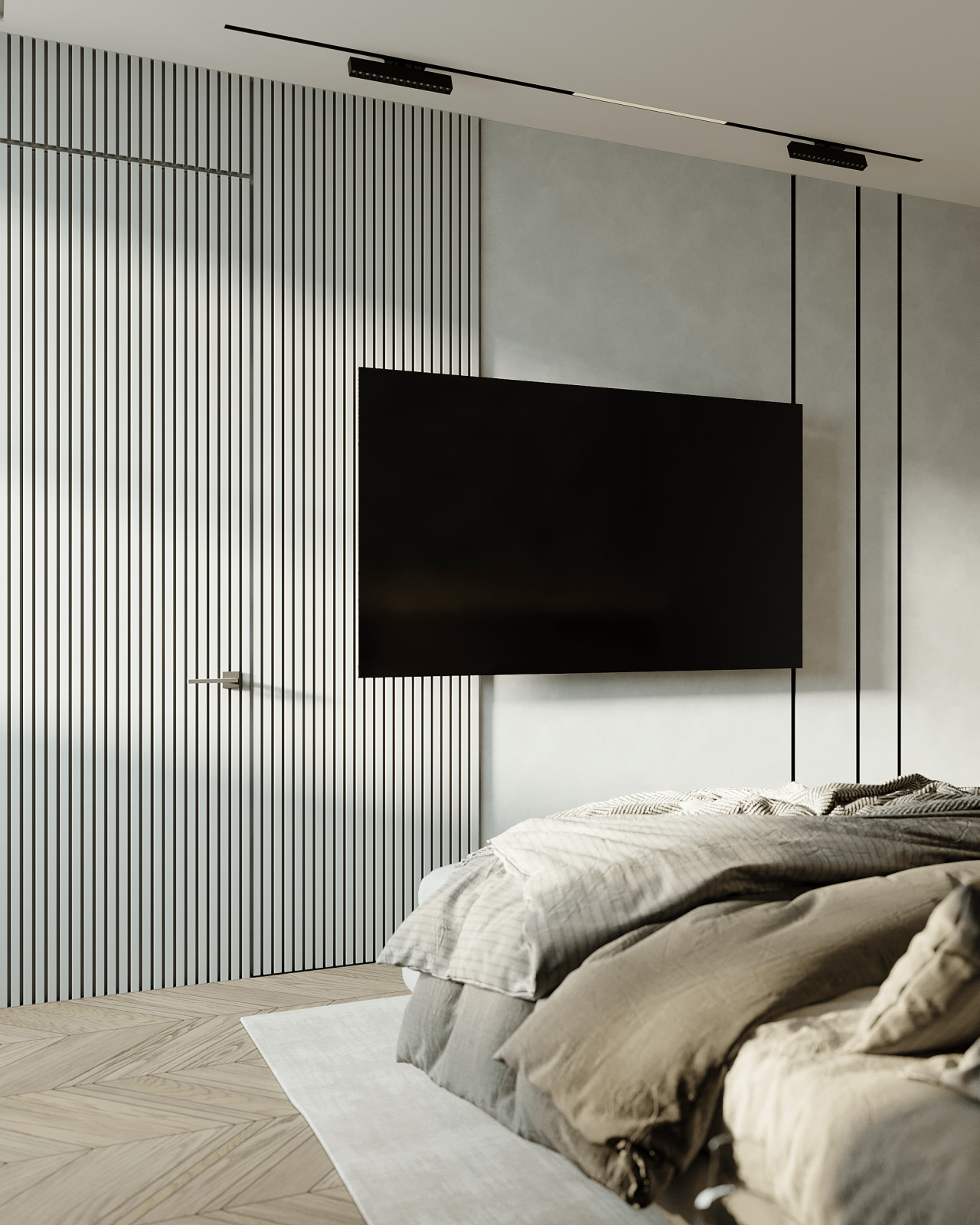 Современная квартира для молодой семьи