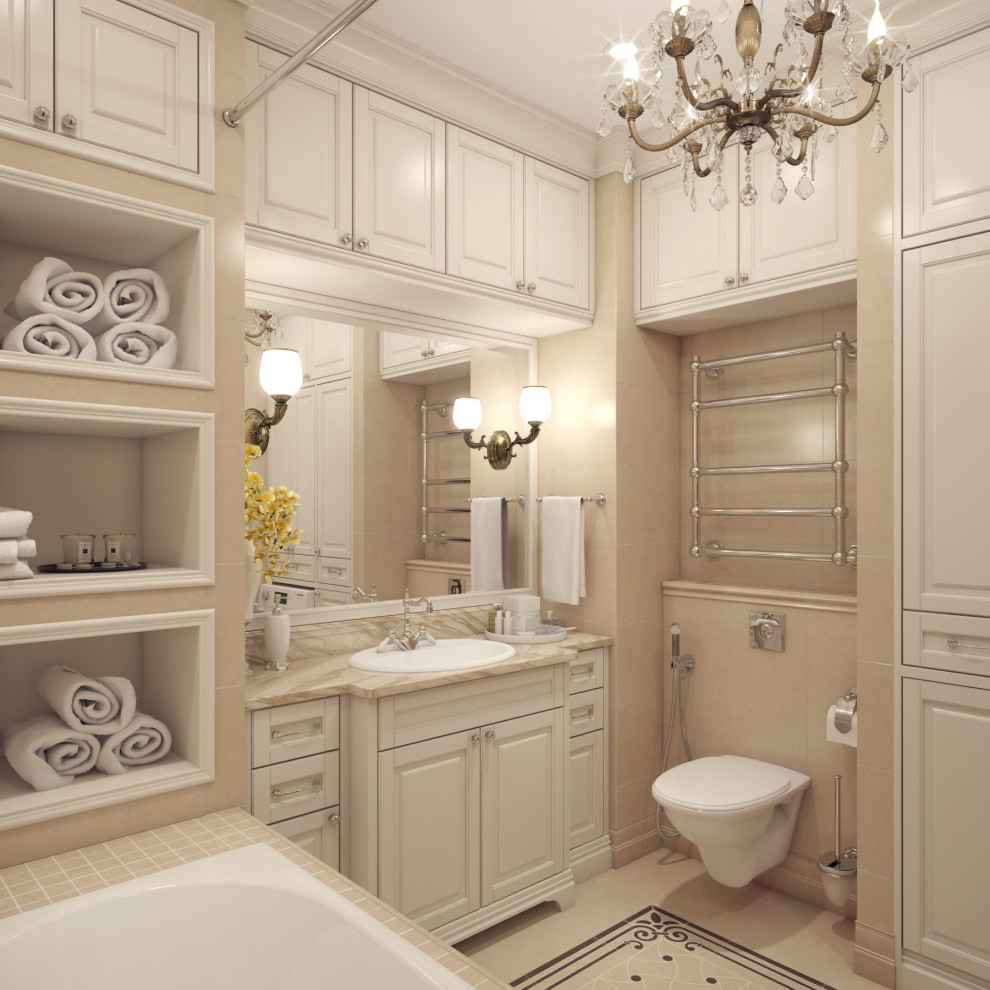 Ванная комната в классическом стиле