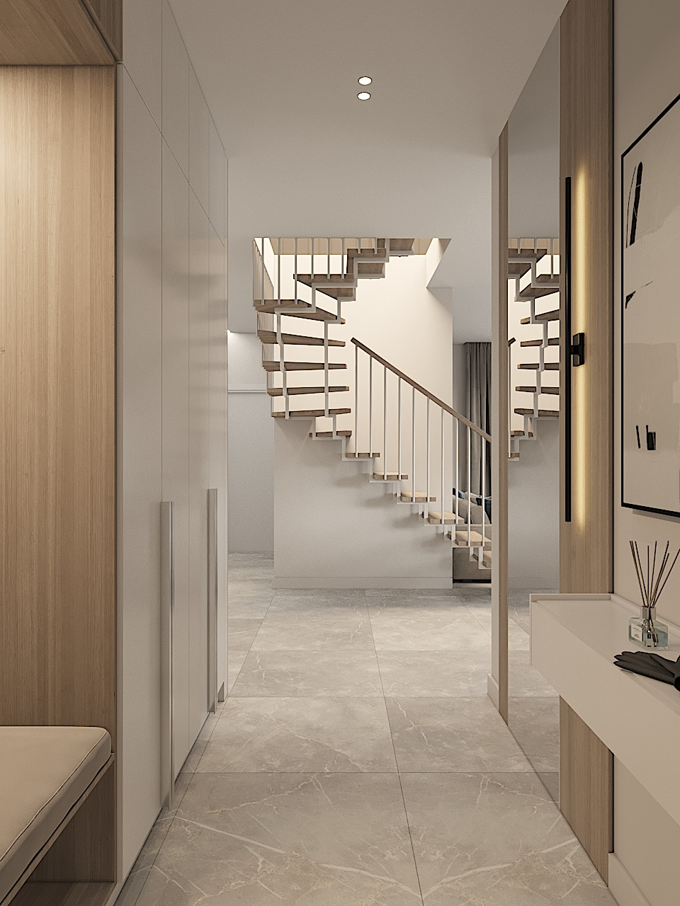 Блок-секция для двоих