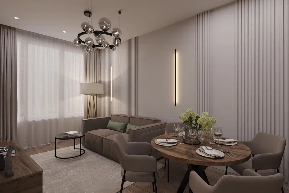 Ремонт квартиры (студии) для молодого человека