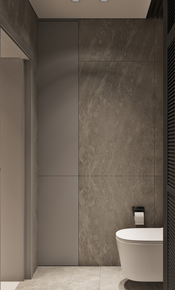 Дизайн трёхкомнатной квартиры  97 м2